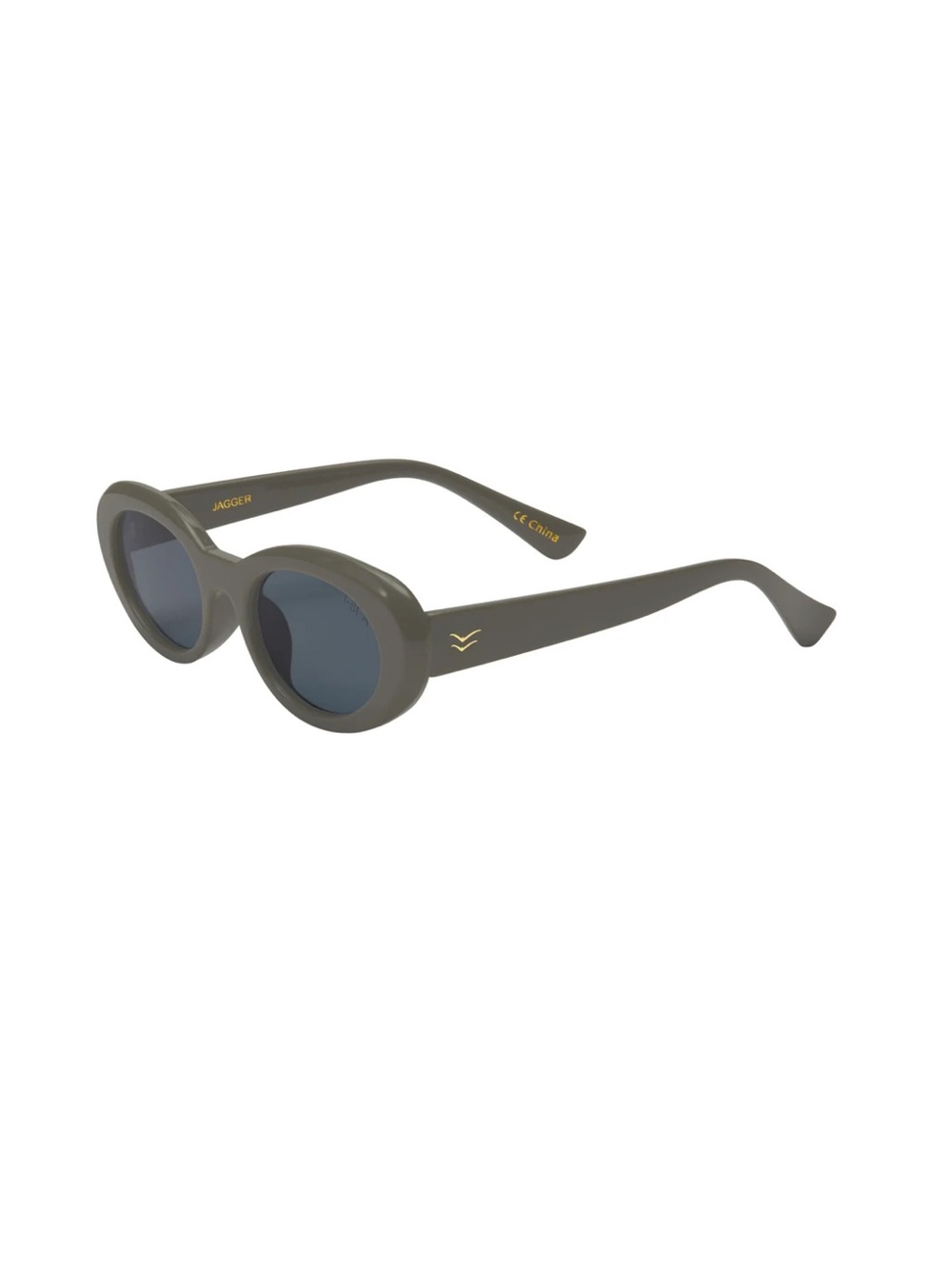 I-SEA Jagger Polarized Sunglasses in Seaweed/Smoke